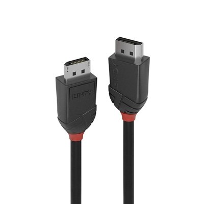 <ul><li>Connection A: DisplayPort (M)</li><li>Connection B: DisplayPort (M)</li><li>Length: 3m</li><li>Colour: Black & Red</li></ul>