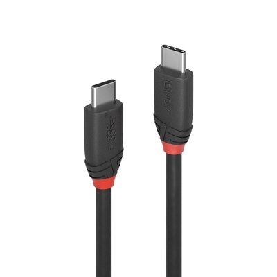 <ul><li>Connection A: USB-C (M)</li><li>Connection B: USB-C (M)</li><li>Length: 1m</li><li>Colour: Black & Red</li></ul>