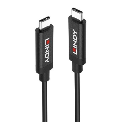 <ul><li>Connection A: USB-C (M)</li><li>Connection B: USB-C (M)</li><li>Length: 5m</li><li>Colour: Black</li></ul>