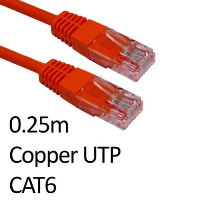 <ul><li>Connection A: RJ45 (M) CAT6</li><li>Connection B: RJ45 (M) CAT6</li><li>Length: 0.25m</li><li>Colour: Red</li></ul>