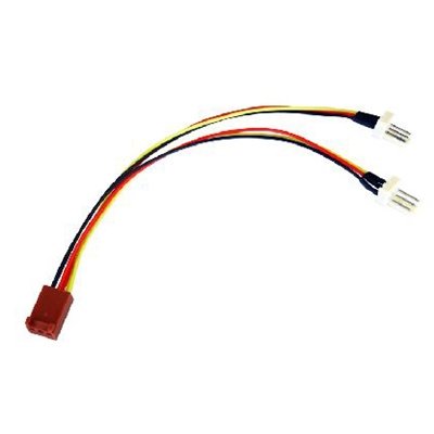 <ul><li>Connection A: 3-Pin Fan (F)</li><li>Connection B: 3-Pin Fan (M)</li><li>Length: 0.15m</li><li>Colour: Multicolour</li></ul>