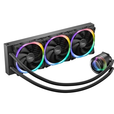 <ul><li>Product Type: Liquid CPU Cooler</li><li>Radiator Colour: Black</li><li>Max Fan Speed: 2000RPM</li><li>Radiator Size: 360mm</li><li>LED Colour: ARGB</li></ul>