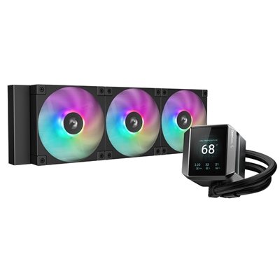 <ul><li>Product Type: Liquid CPU Cooler</li><li>Radiator Colour: Black</li><li>Max Fan Speed: 2400RPM</li><li>Radiator Size: 360mm</li><li>LED Colour: ARGB</li></ul>
