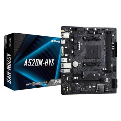 <ul><li>Socket: AM4</li><li>CPU Compatibility: AMD Ryzen 5000/4000/3000</li><li>Chipset: AMD A520</li><li>Form Factor: Micro ATX</li><li>Memory Slots: DDR4 - 2 Slots</li><li>M.2 Compatibility: PCIe 3</li><li>USB C Header: No</li></ul>