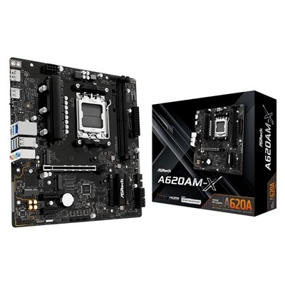 <ul><li>Socket: AM5</li><li>CPU Compatibility: AMD Ryzen 9000/8000/7000</li><li>Chipset: AMD A620</li><li>Form Factor: Micro ATX</li><li>Memory Slots: DDR5 - 2 Slots</li><li>M.2 Compatibility: PCIe 4 / PCIe 3</li><li>USB C Header: Yes</li></ul>