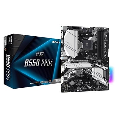 <ul><li>Socket: AM4</li><li>CPU Compatibility: AMD Ryzen 5000/4000/3000</li><li>Chipset: AMD B550</li><li>Form Factor: ATX</li><li>Memory Slots: DDR4 - 4 Slots</li><li>M.2 Compatibility: PCIe 4 / PCIe 3</li><li>USB C Header: No</li></ul>