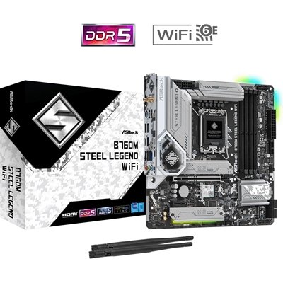 <ul><li>Socket: 1700</li><li>CPU Compatibility: Intel 12th/13th/14th Gen</li><li>Chipset: Intel B760</li><li>Form Factor: Micro ATX</li><li>Memory Slots: DDR5 - 4 Slots</li><li>M.2 Compatibility: PCIe 4 / PCIe 3</li><li>USB C Header: Yes</li></ul>