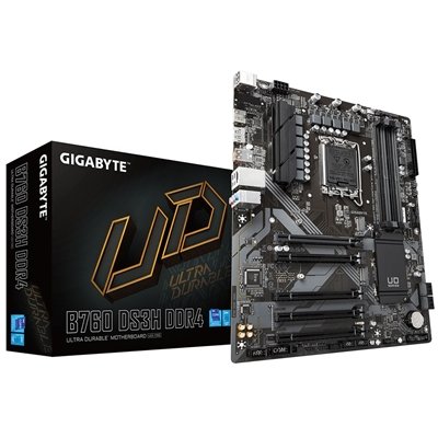 <ul><li>Socket: 1700</li><li>CPU Compatibility: Intel 12th/13th/14th Gen</li><li>Chipset: Intel B760</li><li>Form Factor: ATX</li><li>Memory Slots: DDR4 - 4 Slots</li><li>M.2 Compatibility: PCIe 4 / PCIe 3</li><li>USB C Header: Yes</li></ul>