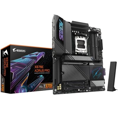 <ul><li>Socket: AM5</li><li>CPU Compatibility: AMD Ryzen 9000/8000/7000</li><li>Chipset: AMD X870E</li><li>Form Factor: ATX</li><li>Memory Slots: DDR5 - 4 Slots</li><li>M.2 Compatibility: PCIe 5 / PCIe 4 / PCIe 3</li><li>USB C Header: Yes</li></ul>