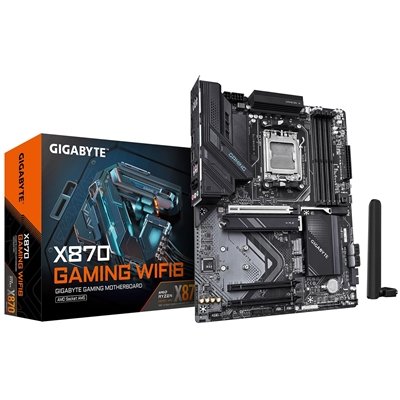<ul><li>Socket: AM5</li><li>CPU Compatibility: AMD Ryzen 9000/8000/7000</li><li>Chipset: AMD X870</li><li>Form Factor: ATX</li><li>Memory Slots: DDR5 - 4 Slots</li><li>M.2 Compatibility: PCIe 5 / PCIe 4 / PCIe 3</li><li>USB C Header: Yes</li></ul>