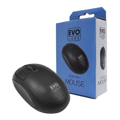 <ul><li>Connection: USB</li><li>Style: Mini</li><li>Mouse Sensor: Optical</li><li>Colour: Matte Black</li><li>LED Colour: None</li><li>Packaging: Retail</li></ul>