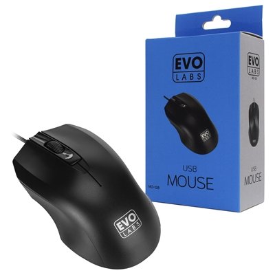 <ul><li>Connection: USB</li><li>Style: Standard</li><li>Mouse Sensor: Optical</li><li>Colour: Matte Black</li><li>LED Colour: None</li><li>Packaging: Retail</li></ul>