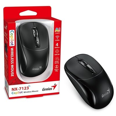 <ul><li>Connection: Wireless</li><li>Style: Standard</li><li>Mouse Sensor: Optical</li><li>Colour: Black</li><li>LED Colour: None</li><li>Packaging: Retail</li></ul>