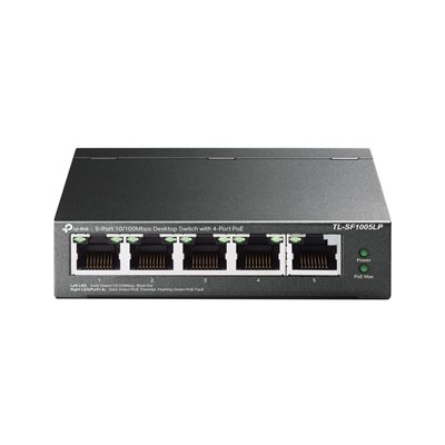 <ul><li>Ports: 5 Ports</li><li>Managed/Unmanaged: Unmanaged</li><li>Speed: 10/100</li><li>PoE capable: Yes</li></ul>