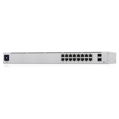 <ul><li>Speed: Gigabit</li><li>Ports: 16</li><li>POE Capability: 48v</li><li>Managed or Unmanaged: Managed</li><li>Rack Mountable: Yes</li></ul>