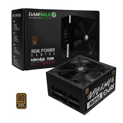 <ul><li>Wattage: 750W</li><li>Size/Version: ATX</li><li>Modular: Fully</li><li>SATA Connections: 6</li><li>Certification: Bronze</li><li>Colour: Black</li></ul>