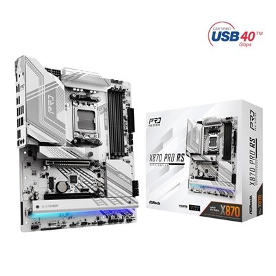 <ul><li>Socket: AM5</li><li>CPU Compatibility: AMD Ryzen 9000/8000/7000</li><li>Chipset: AMD X870</li><li>Form Factor: ATX</li><li>Memory Slots: DDR5 - 4 Slots</li><li>M.2 Compatibility: PCIe 5 / PCIe 4 / PCIe 3</li><li>USB C Header: Yes</li></ul>
