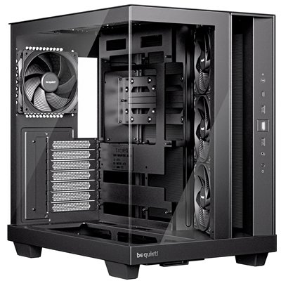 <ul><li>Form Factor: Mid Tower</li><li>Motherboard Support: ATX</li><li>PSU Included: None</li><li>Case Colour: Black</li><li>LED Colour: None</li><li>USB 3.0: 2</li><li>Side Panel: Panoramic Tempered Glass</li></ul>