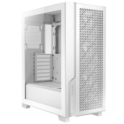 <ul><li>Form Factor: Mid Tower</li><li>Motherboard Support: E-ATX</li><li>PSU Included: None</li><li>Case Colour: White</li><li>LED Colour: None</li><li>USB 3.0: 2</li><li>Side Panel: Tempered Glass</li></ul>