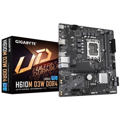<ul><li>Socket: 1700</li><li>CPU Compatibility: Intel 12th/13th/14th Gen</li><li>Chipset: Intel H610</li><li>Form Factor: Micro ATX</li><li>Memory Slots: DDR4 - 2 Slots</li><li>M.2 Compatibility: PCIe 3</li><li>USB C Header: No</li></ul>