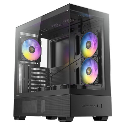 <ul><li>Form Factor: </li><li>Motherboard Support: </li><li>PSU Included: </li><li>Case Colour: </li><li>LED Colour: </li><li>USB 3.0: </li><li>Side Panel: </li></ul>