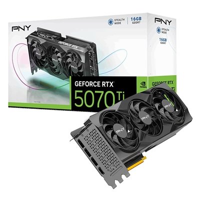 <ul><li>Chipset Manufacturer: Nvidia</li><li>Chipset Series: RTX</li><li>Chipset: RTX5070Ti</li><li>Form Factor: 3x ATX</li><li>Memory: 16GB</li><li>Fans: 3</li><li>RGB: No</li></ul>