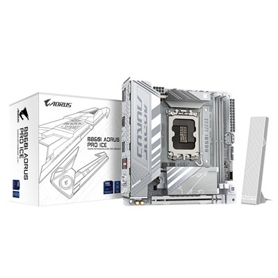 <ul><li>Socket: 1851</li><li>CPU Compatibility: Intel Ultra</li><li>Chipset: Intel B860</li><li>Form Factor: Mini ITX</li><li>Memory Slots: DDR5 - 2 Slots</li><li>M.2 Compatibility: PCIe 5 / PCIe 4 / PCIe 3</li><li>Wi-Fi: Yes</li></ul>