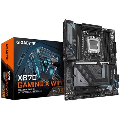 <ul><li>Socket: AM5</li><li>CPU Compatibility: AMD Ryzen 9000/8000/7000</li><li>Chipset: AMD X870</li><li>Form Factor: ATX</li><li>Memory Slots: DDR5 - 4 Slots</li><li>M.2 Compatibility: PCIe 5 / PCIe 4 / PCIe 3</li><li>Wi-Fi: Yes</li></ul>